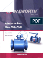 Walworth - Válvula de Bola Trunnion Clase 150 A 1500