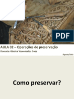 Aula 02- Operacoes de Preservacao