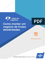 Como Montar Uma Empresa de Desidratados