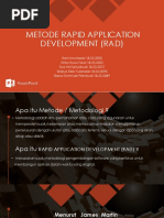 Metode Rapid Application Development (RAD) | PDF