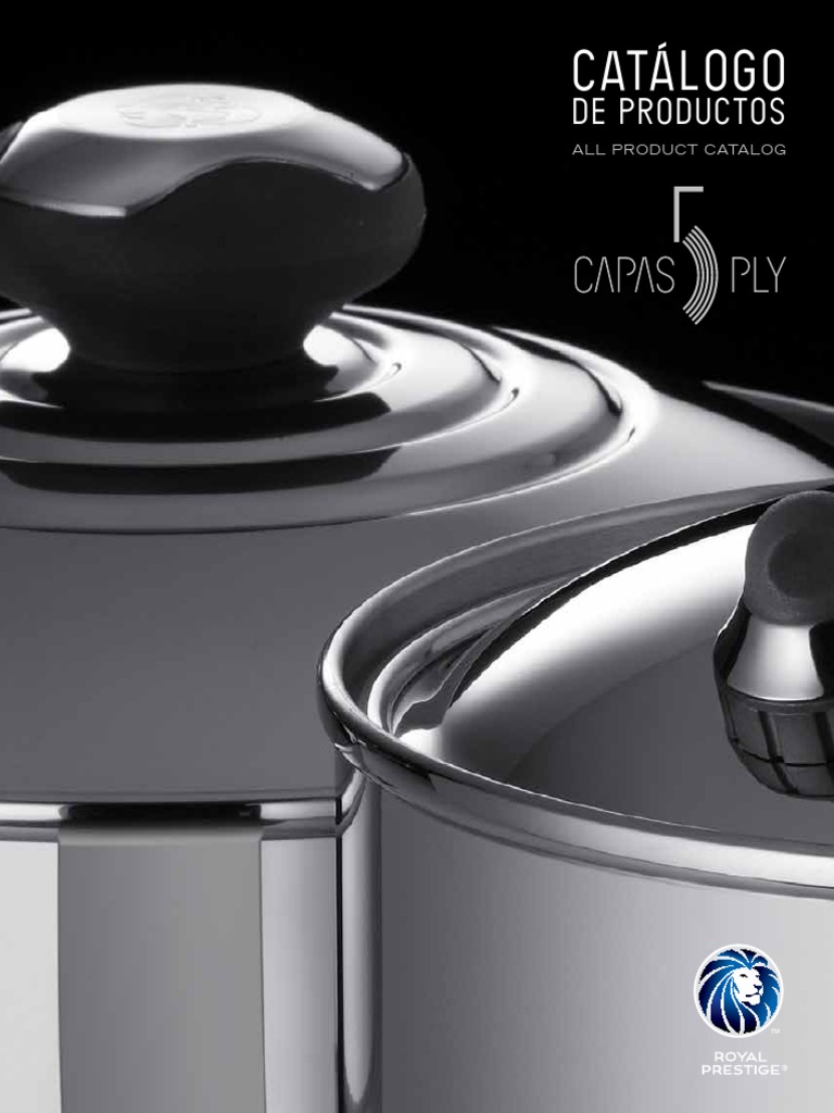 Catalogo Royal Prestige | PDF | Cuchillo | Utensilios de cocina y  utensilios para hornear