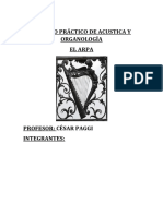 Trabajo Práctico de Acustica y Organología