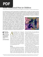RCH Guidelines: Pediatric Abdominal Pain | PDF | Pain | Constipation