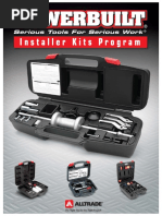 Powerbuilt Installer Kits Programm Catalog