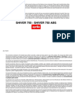 2010 Aprilia Shiver 750 PDF