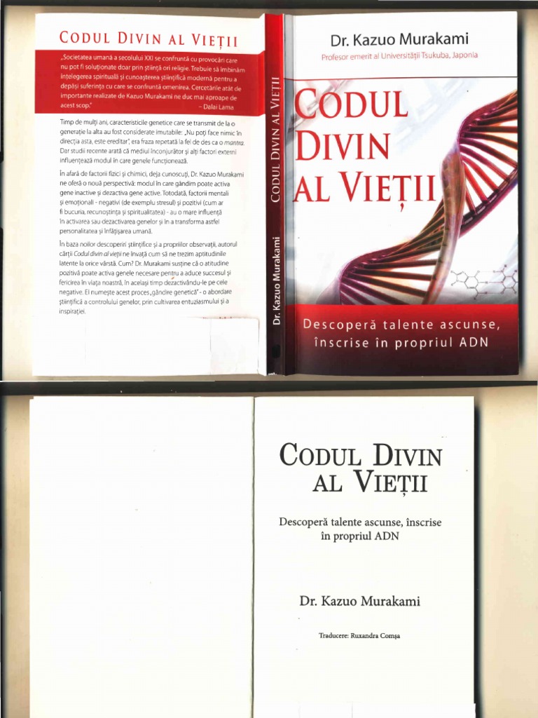 Codul Divin Al Vietii-Adn PDF | PDF | Ciencia y matemáticas