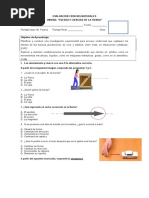 Evaluacion 7° Fuerza y Presion