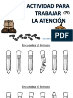 TDAH Actividades ATENCIÓN Encuentra El Intruso BYN PDF
