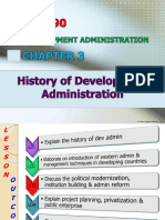 CHAPTER 3 New - History of Dev Admin