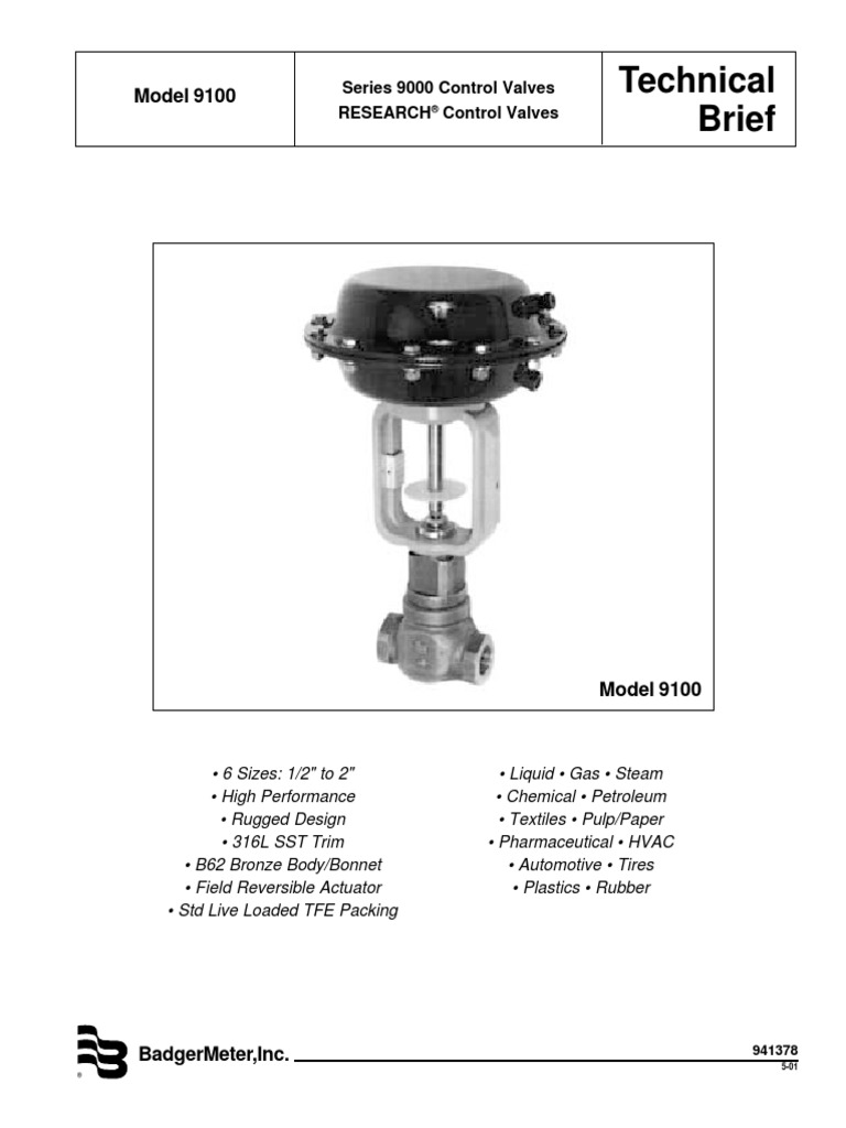 Control Valve Part PDF Valve Mechanical Engineering