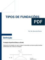3 - Tipos de Fundação - 2018 - 1 PDF