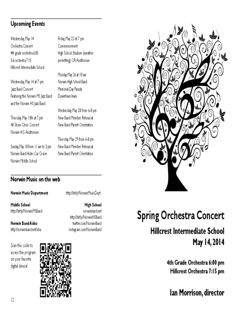 Norwin School Music Events | PDF | Music Education | Teachers