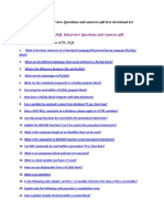 Docdownloader.com Latest Chapter Wise Plsql Inteerview Questions and Answers PDF