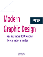 Modern Graphic Design: New Approaches To DTP Modify The Way A Story Is Written