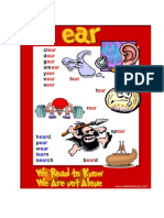 Ear Phonics Poster