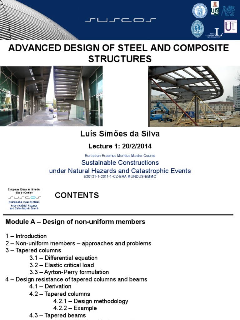Tapered Column Design | PDF | Buckling | Finite Element Method