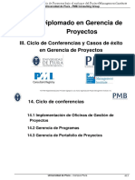 18 XX Diplomado - III Casos de Exito de Dirección de Proyectos Pag 413 Al 464