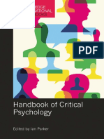 (Ian Parker) Handbook of Critical Psychology (B-Ok - Xyz) PDF