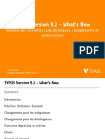 TYPO3 v9 2 Whats New - French