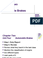 Chapter Two Unit Four Automobile Brakes