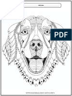 Mandalas de Animales para Colorear PDF