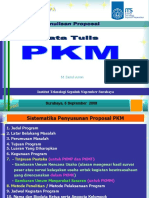 Tata Tulis PKM