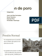 Presión de Poro