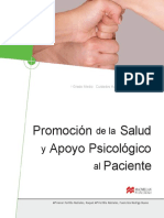 Promocion de La Salud y Apoyo Psicologico Al Usuario y Familias.