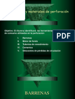 Tema 4: Herramientas y Materiales de Perforación