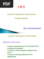 CICS Tutorial - HCL - Vijayanand M - 40145533