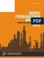 Indeks Pembangunan Manusia Provinsi Papua Barat 2015