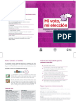 Diptico Mi Voto Mi Eleccion PDF