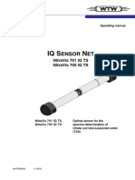 Manual Sonda Espectral NitraVis WTW