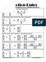 Fraction Rules