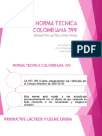 Norma Tecnica Colombiana 399