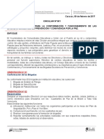 Circular 001 Brigadas de Prevencion y Convivencia Por La Paz PDF