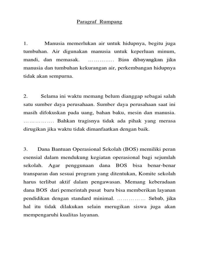 Paragraf Rumpang