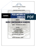 Reporte - Peso Unitario Suelto y Compacto-Dycp