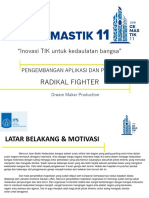 GEMASTIK 11 Pengembangan Aplikasi Permainan - 005029 - 4311501016 - Dream Maker Production - Radikal Fighter