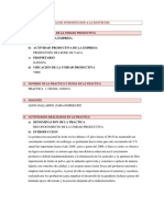 Informe de Practica de Introduccion A La Zootecnia - Docx Sancarlos