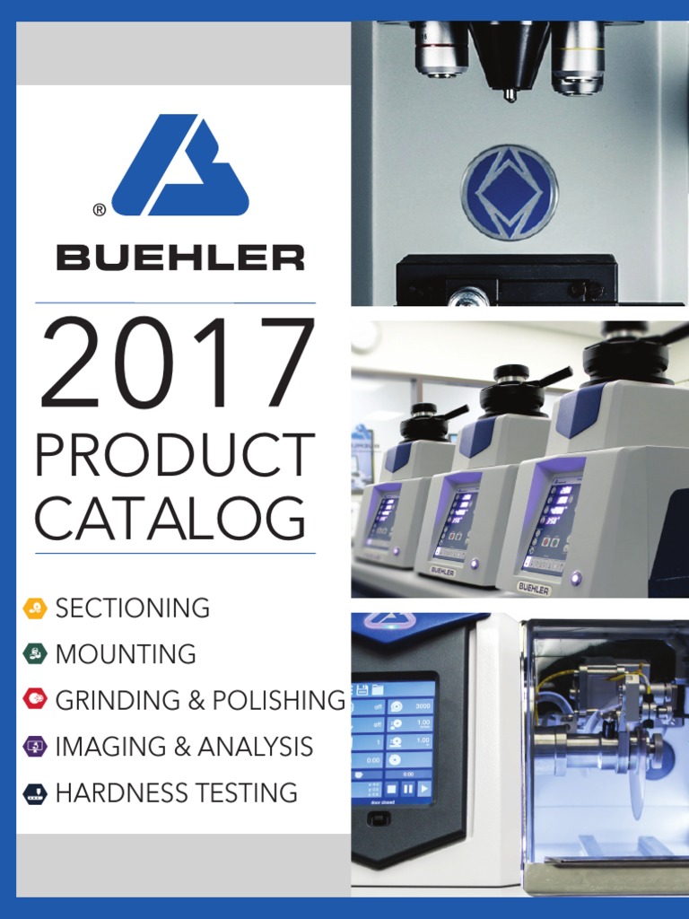 Catalog Buehler 2017 PDF Blade Abrasive