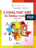 Comunicare in LB - Romana Manual - Clasa 1