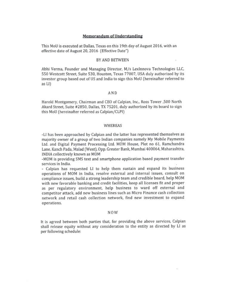 Engagement Letter With LI | PDF
