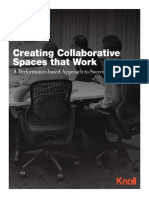 Creating Collaborative Spaces That Work: A Performance-Based Approach To Successful Planning
