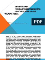 Penerbitan Surat Kuasa Membebankan Hak Tanggungan Atas Tanah Oleh Notaris/Ppat Diluar Wilayah Kerja