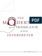 HorvathTheModernTranslator PDF
