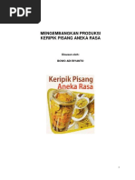 Proposal Usaha Kripik Pisang Aneka Rasa