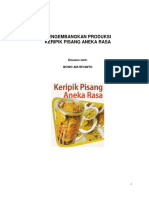 Proposal Usaha Kripik Pisang Aneka Rasa