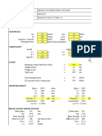 Project Structure Document Title: Deduruoya Water Supply Project Aerator Design of Pad Footing - F1