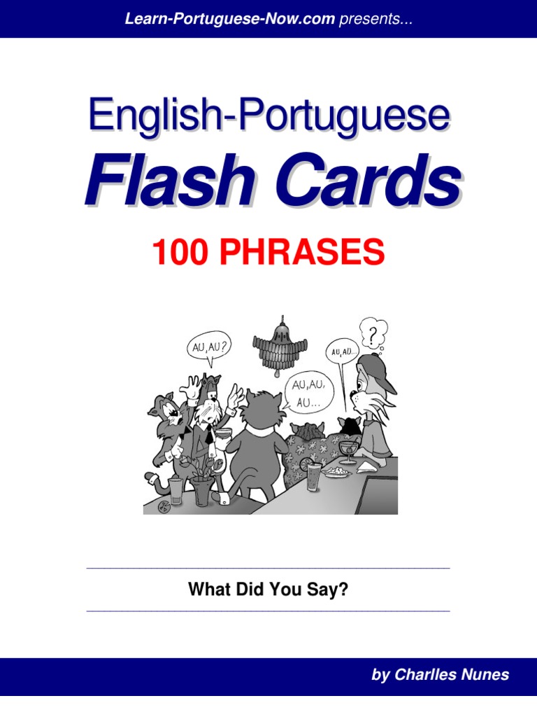 Portuguese Phrases | PDF | Adobe Flash | Linguistics